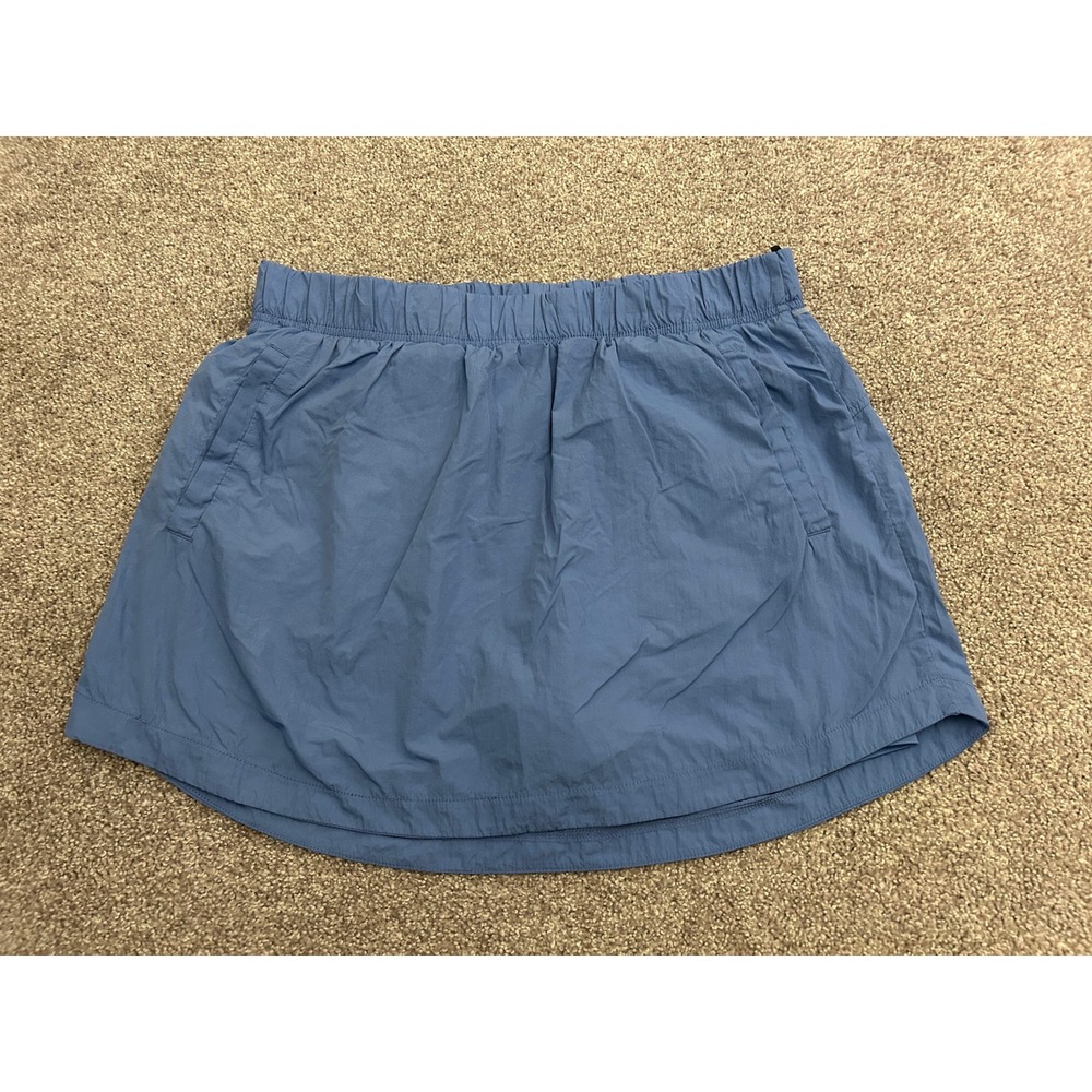 Spyder Active Skort Womens Large Blue Excellent‎ Elastic Waist Pockets Athletic
